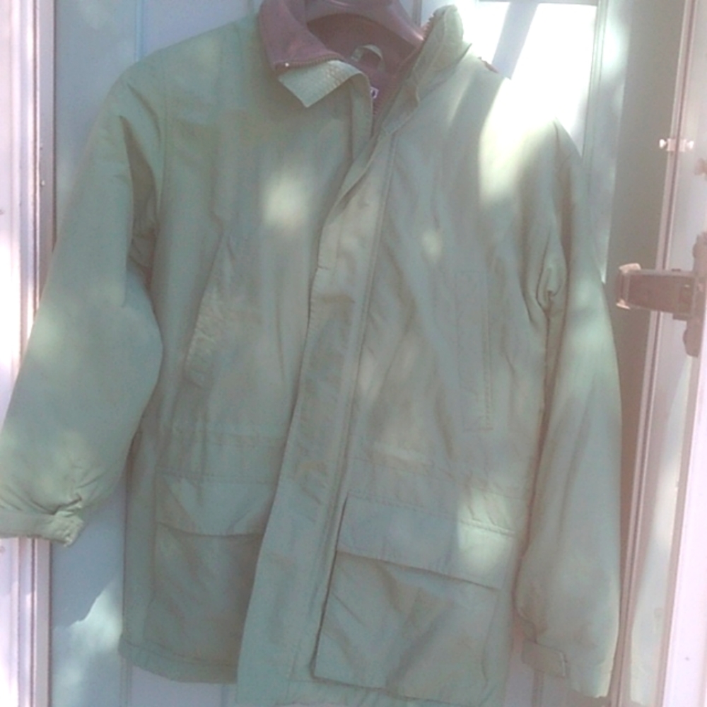 Medium Excellent Condition Lands End polartec  aircore-200 parka